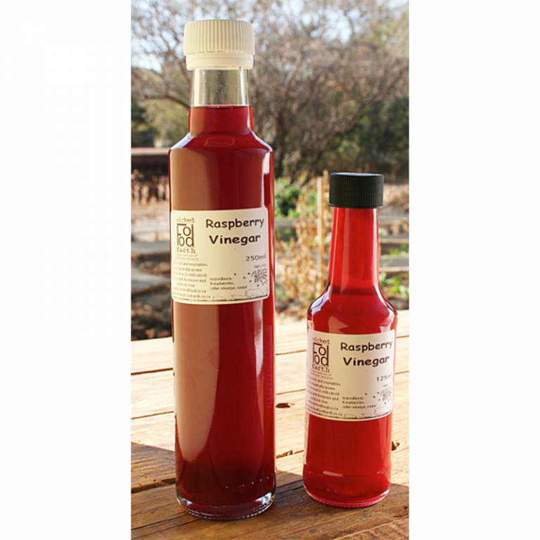 Raspberry vinegar Buy from Wickedfood Earth's online shop.